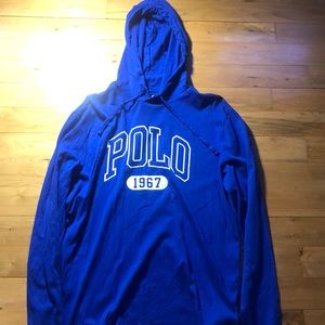 Blue Polo Ralph Lauren Hoodie